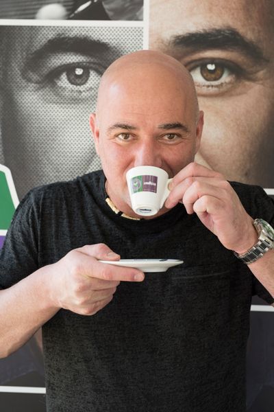 andre agassi lavazza