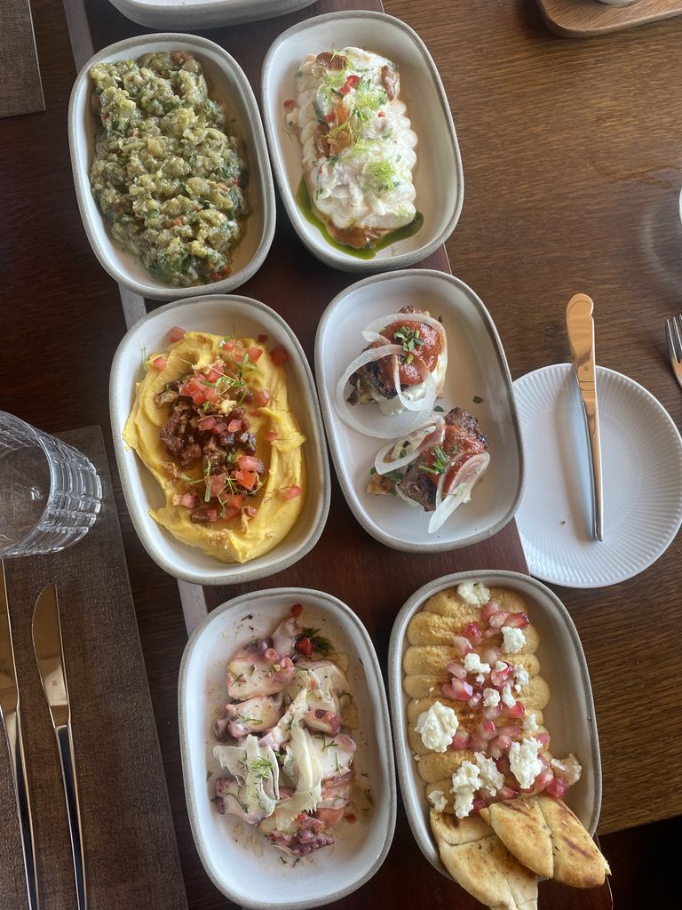 From the eggplant salad to the fine dining twist on kebabs, you can't beat a mezze platter.