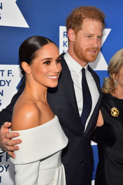 meghan markle and prince harry at the ripple of hope gala