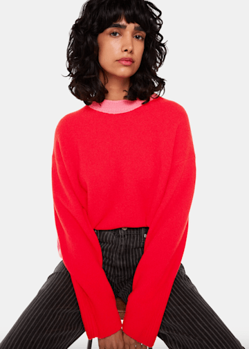 Whistles red jumper