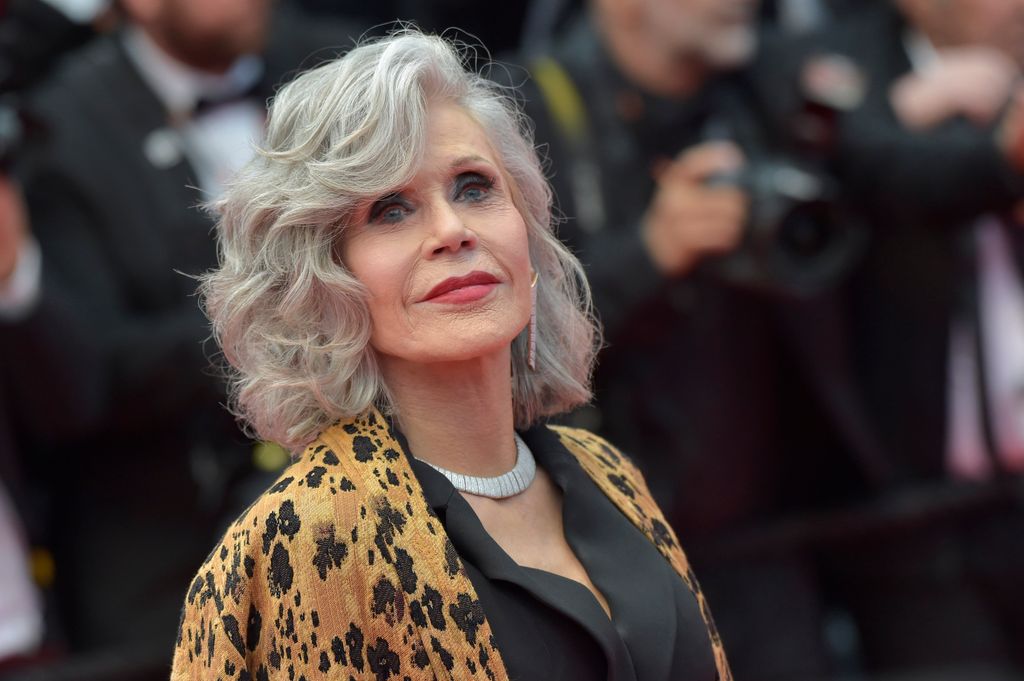 American actress Jane Fonda at Cannes Film Festival 2024