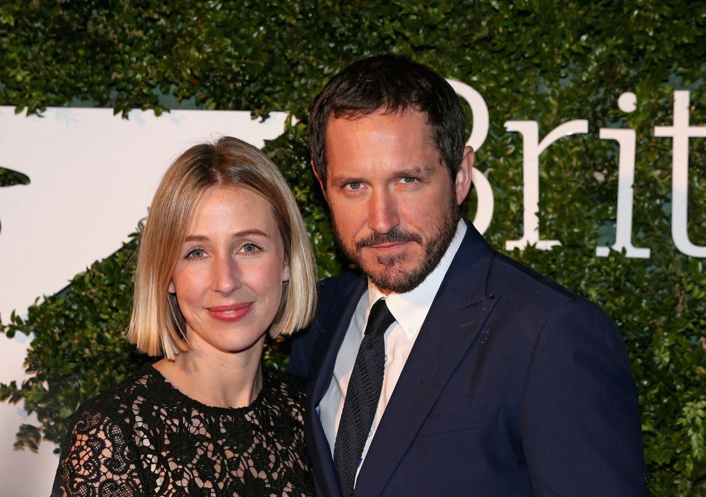 Sally Scott and Bertie Carvel attend the London Evening Standard British Film Awards at Television Centre on February 7, 2016 