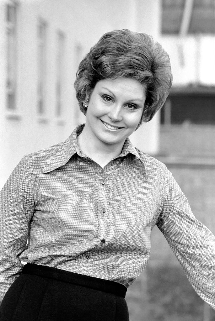 Angela Rippon in 1975