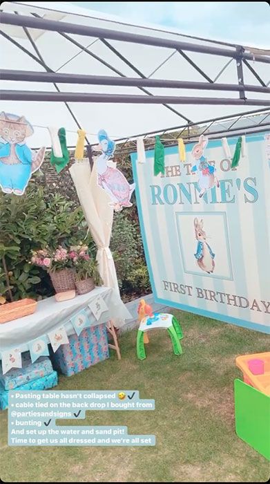 ronnie first birthday