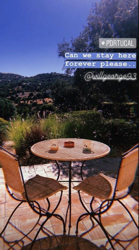 philip schofield holiday home portugal patio z