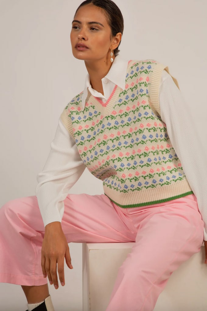 13 sweater vests for women 2023 & how to style a sweater vest this