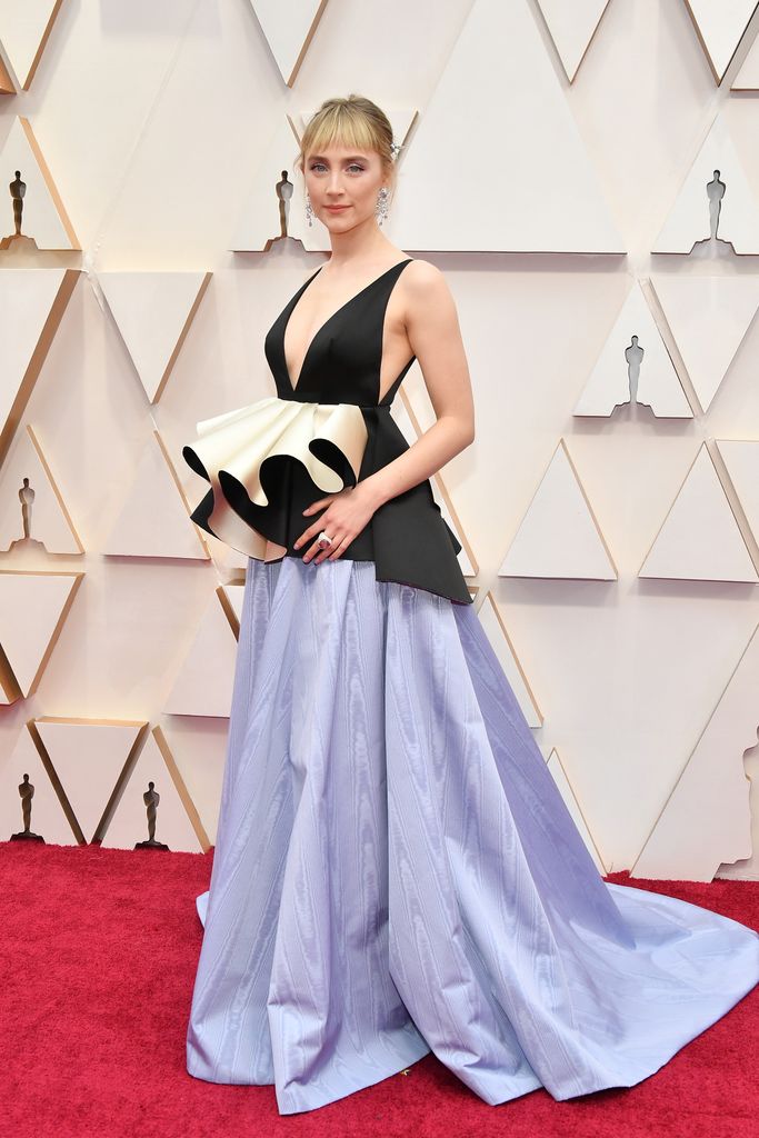 Saoirse Ronan attends the 92nd Annual Academy Awards at Hollywood and Highland on February 09, 2020 in Hollywood, California. (Photo by Amy Sussman/Getty Images)