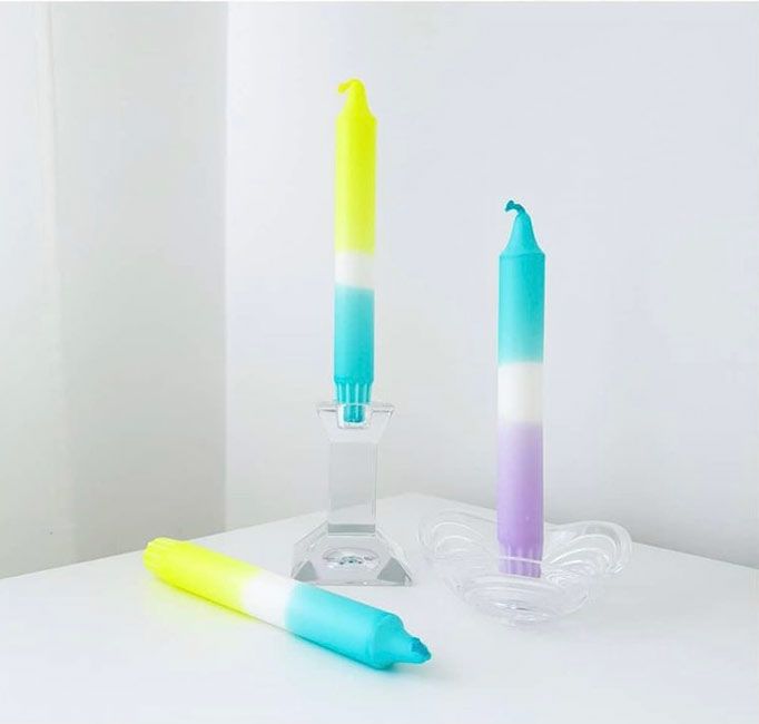 neon candles
