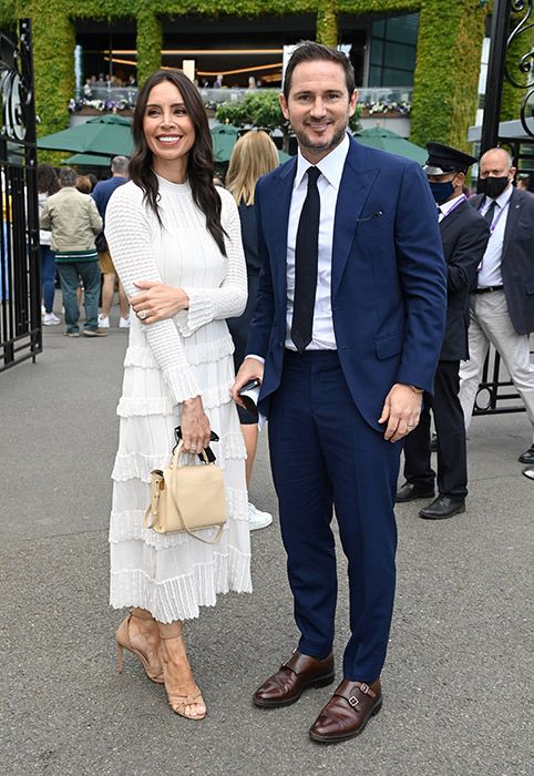 Christine and Frank Lampard at Wimbledon