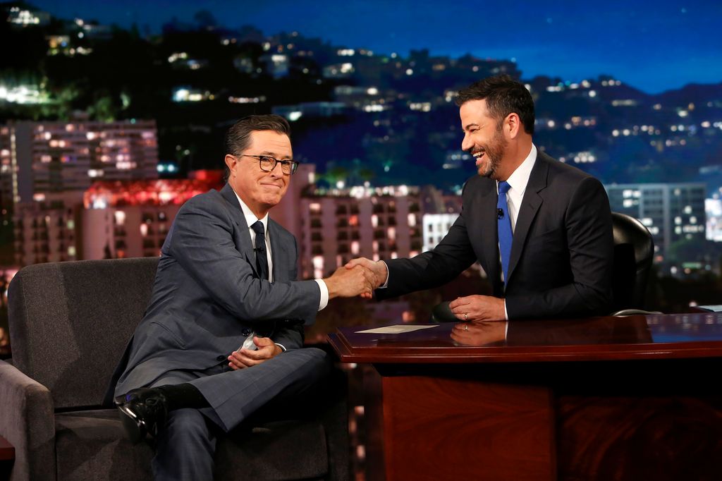 stephen colbert jimmy kimmel