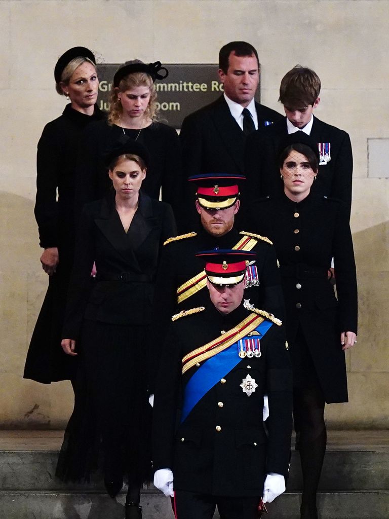 Peter Phillips was notably in the procession at the funeral of the late Queen Elizabeth II, his grandmother.