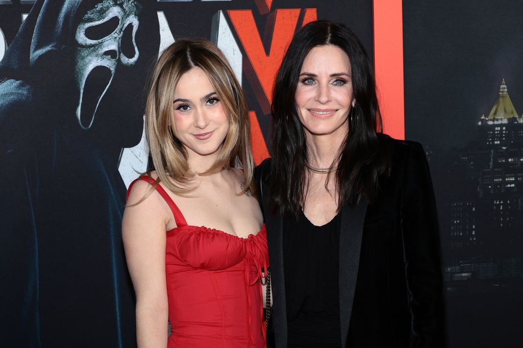 Courteney Cox and daughter Coco Arquette 