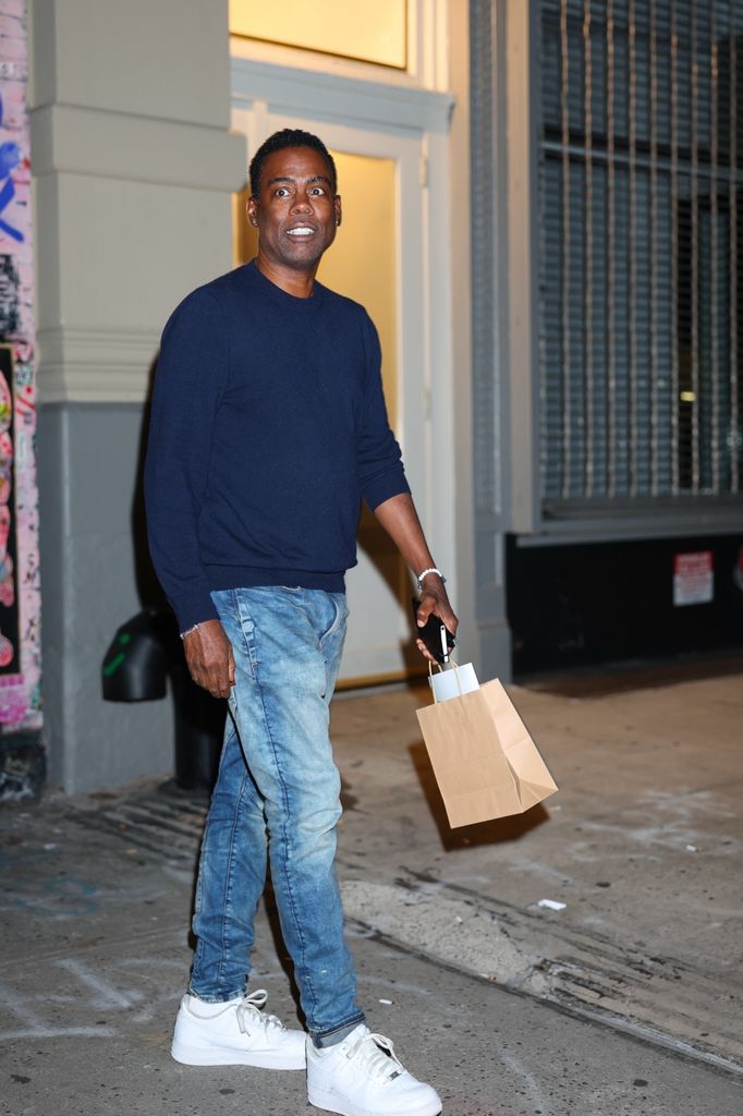 Chris Rock at Angelina's event