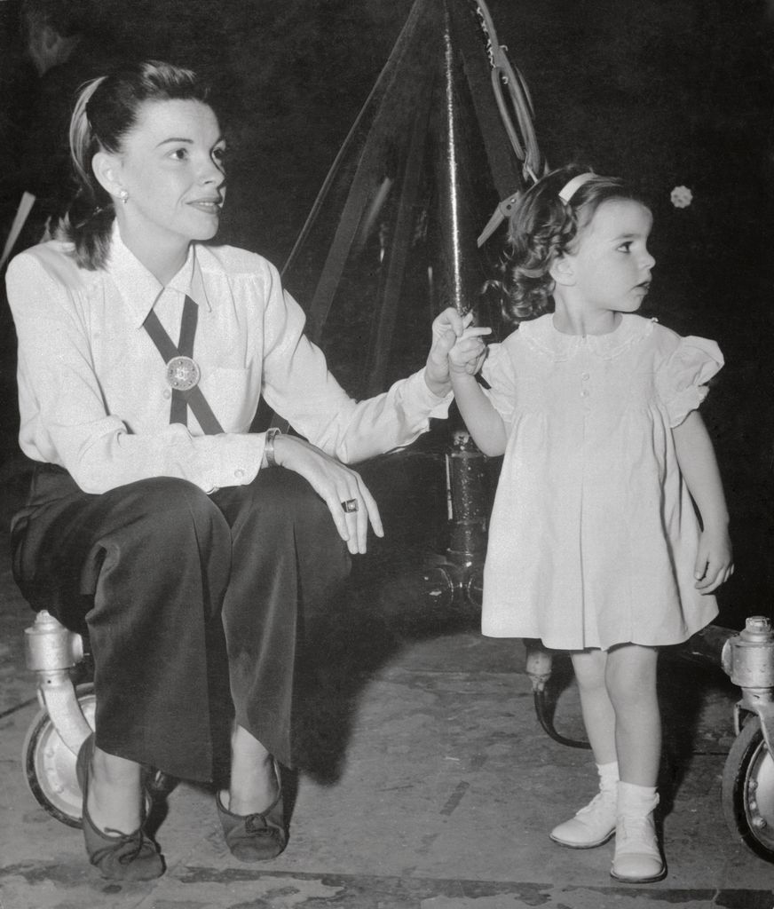 Judy Garland with her daughter Liza Minnelli