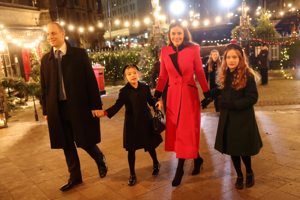 Frederick Windsor and Sophie Winkleman were joined by their daughters, Maud and Isabella