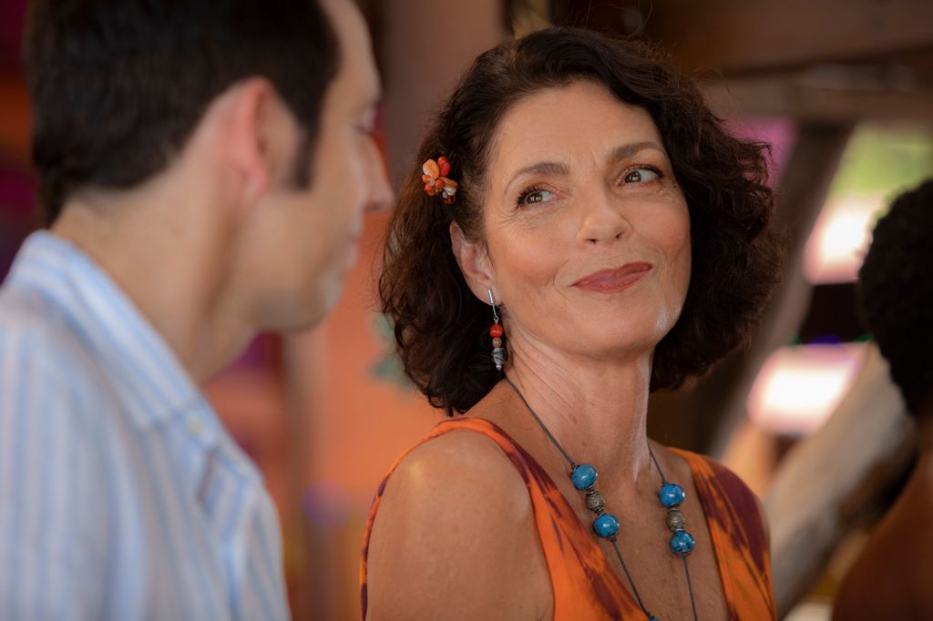 Élizabeth Bourgine plays Catherine Bordey in Death in Paradise