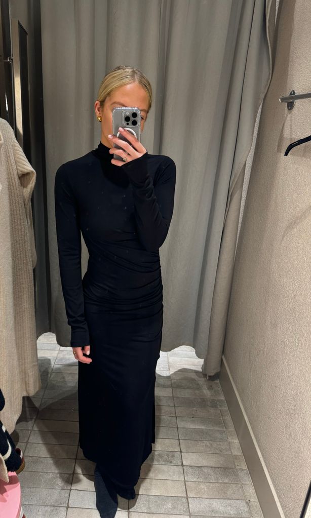 This H&M dress perfectly encapsulates VB's style agenda