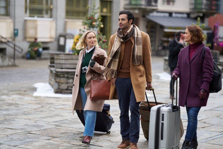 Still from An Alpine Christmas on Hallmark Channel
