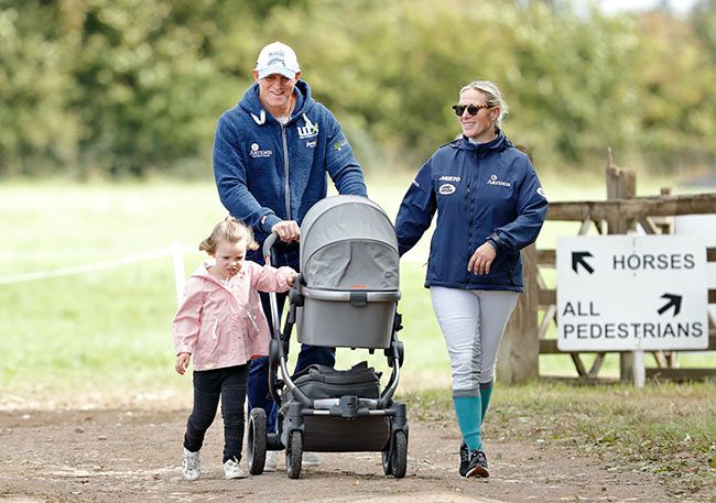 mike tindall family