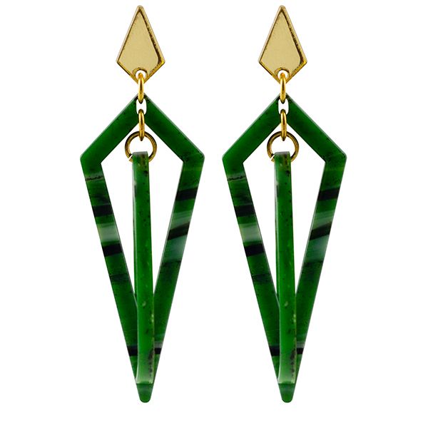 jade earrings toolaly