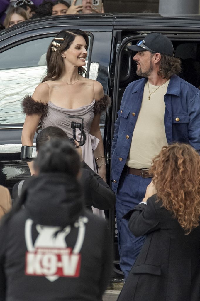 Lana Del Rey makes rare appearance with husband