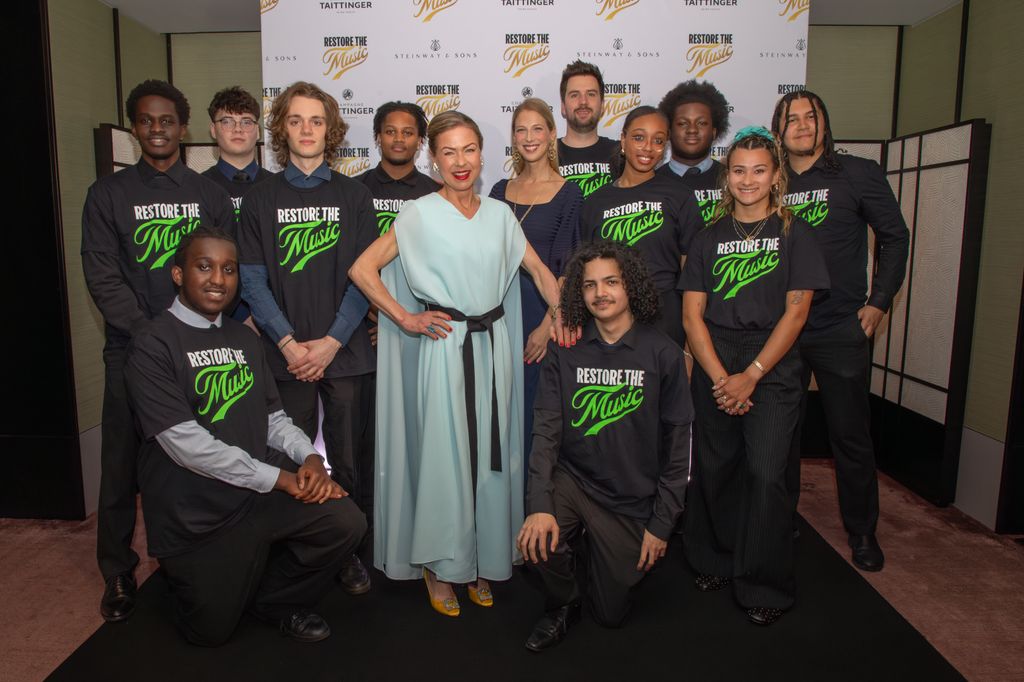 Back row starting left: Jonathan Agona, Benjamin Watson, Tomas Galbraith, Jamal Adi, Polly Stepan, Lady Ella Windsor, Seb Marlow, Aissa Kourouma, Ajibola Babatunde, Vanessa Parker, Miguel Giron Salazar
Front Row: Spencer Sarkodie, Isaac Desouza