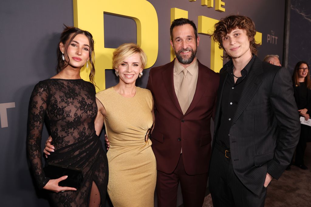 noah wyle family the pitt premiere