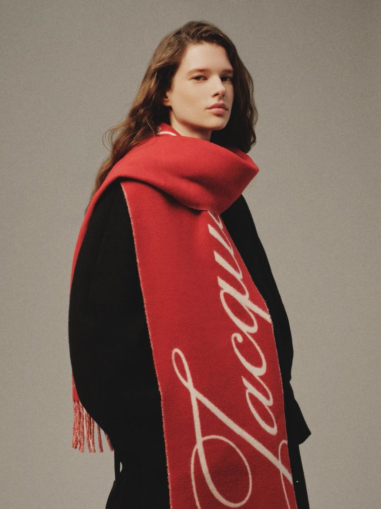 Jacquemus red scarf 