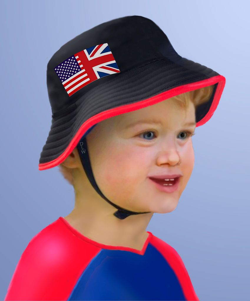 A prediction of what Prince Harry's son would look like before he was born