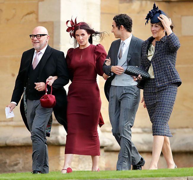 Princess Eugenie's evening dress at the royal wedding & the designer ...