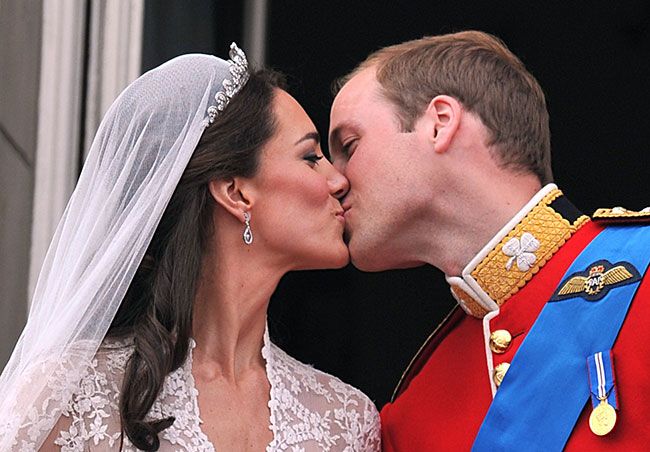 The Duke and Duchess of Cambridge on their wedding day in 2011