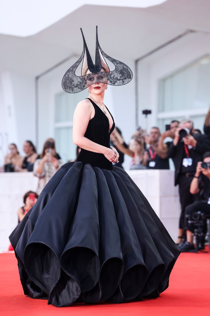 The Oscar winner paired the piece with a sculptural Dior gown