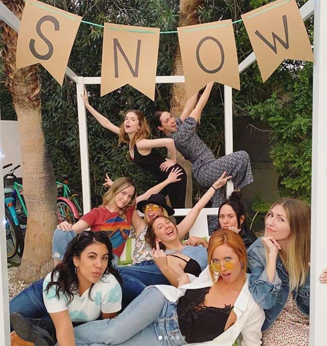 Brittany Snow friends hen party