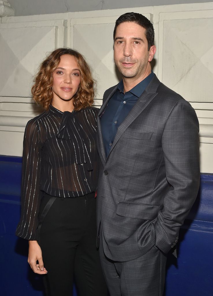 David Schwimmer was previously married to Zoe Buckman