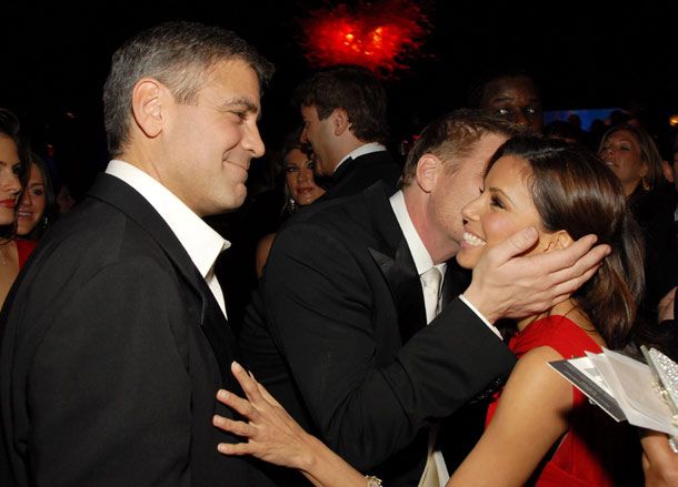 George Clooney and Eva Longoria