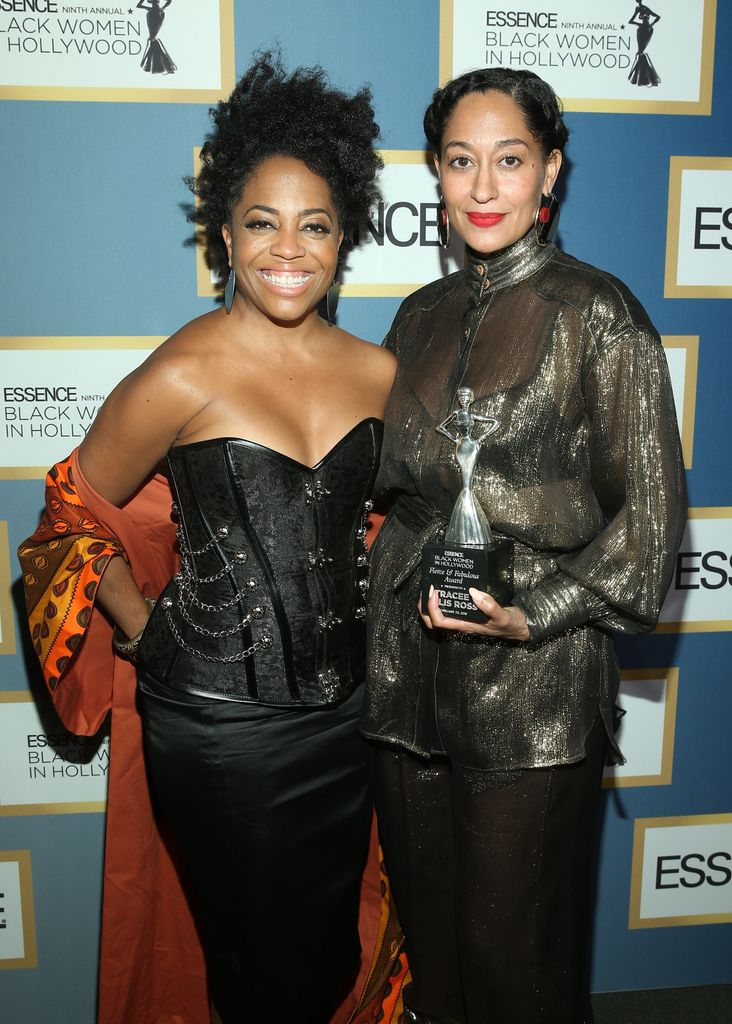 Rhonda Ross Kendrick (L) and Tracee Ellis Ross at the 2016 ESSENCE Black Women In Hollywood awards