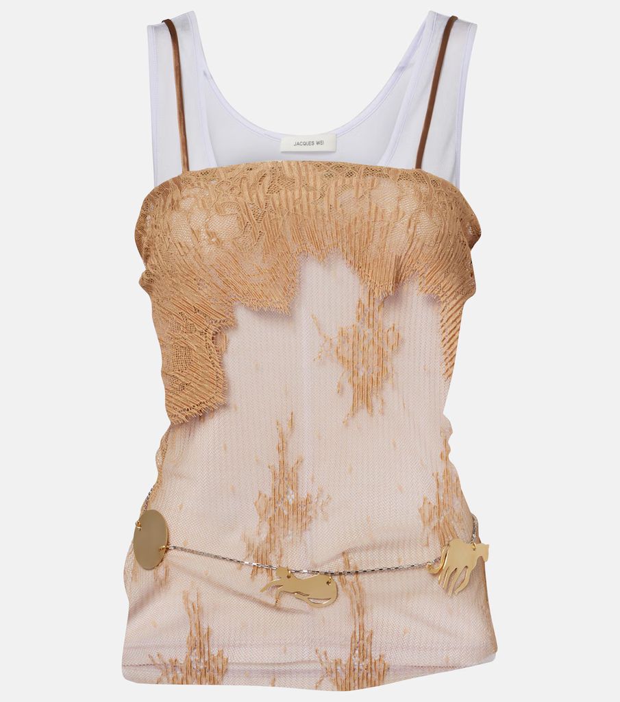lace tank top