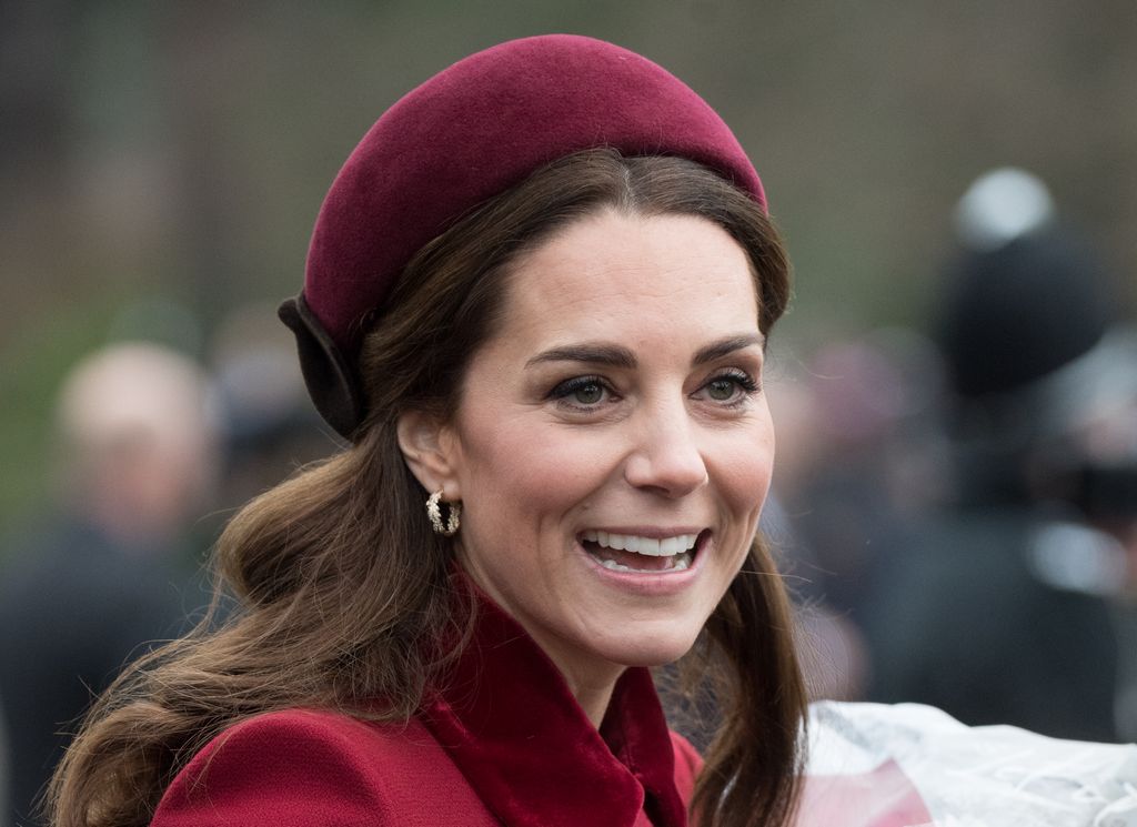 Kate Middleton lleva la cabeza del día de Navidad 2018