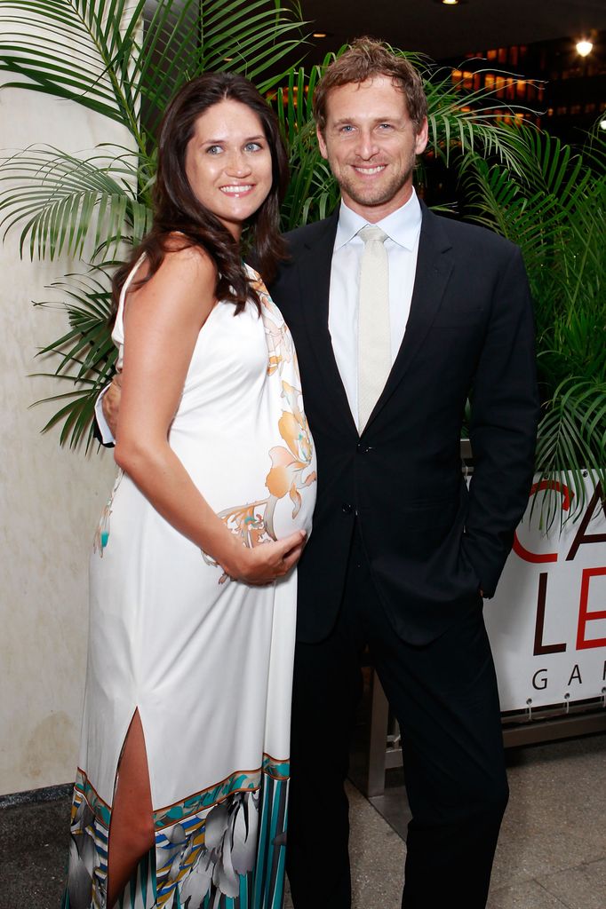 Josh and first wife with pregnancy bump