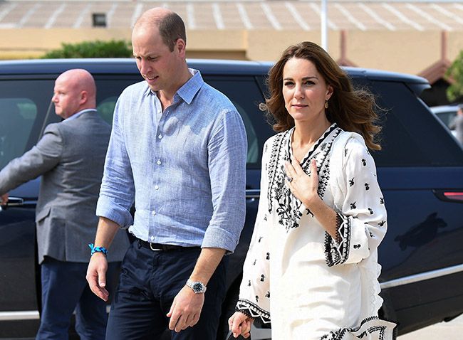 prince william kate leave lahore