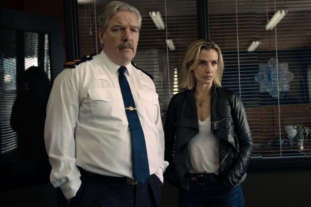 Lloyd Hutchinson and Lisa Dwan in a still image from Blackshore