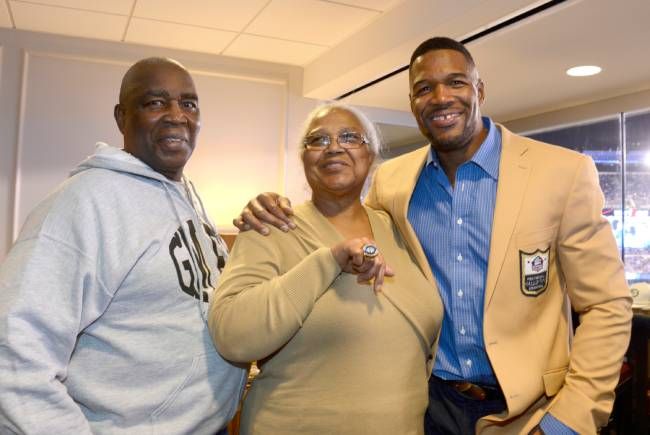 gma michael strahan family gene louise