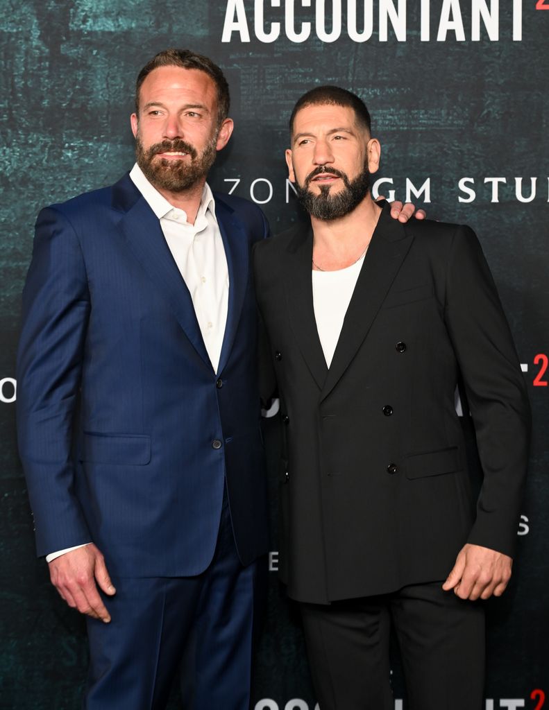 Ben Affleck, Jon Bernthal at "The Accountant 2" Los Angeles Premiere held at TCL Chinese Theatre on April 16, 2025 in Los Angeles, California