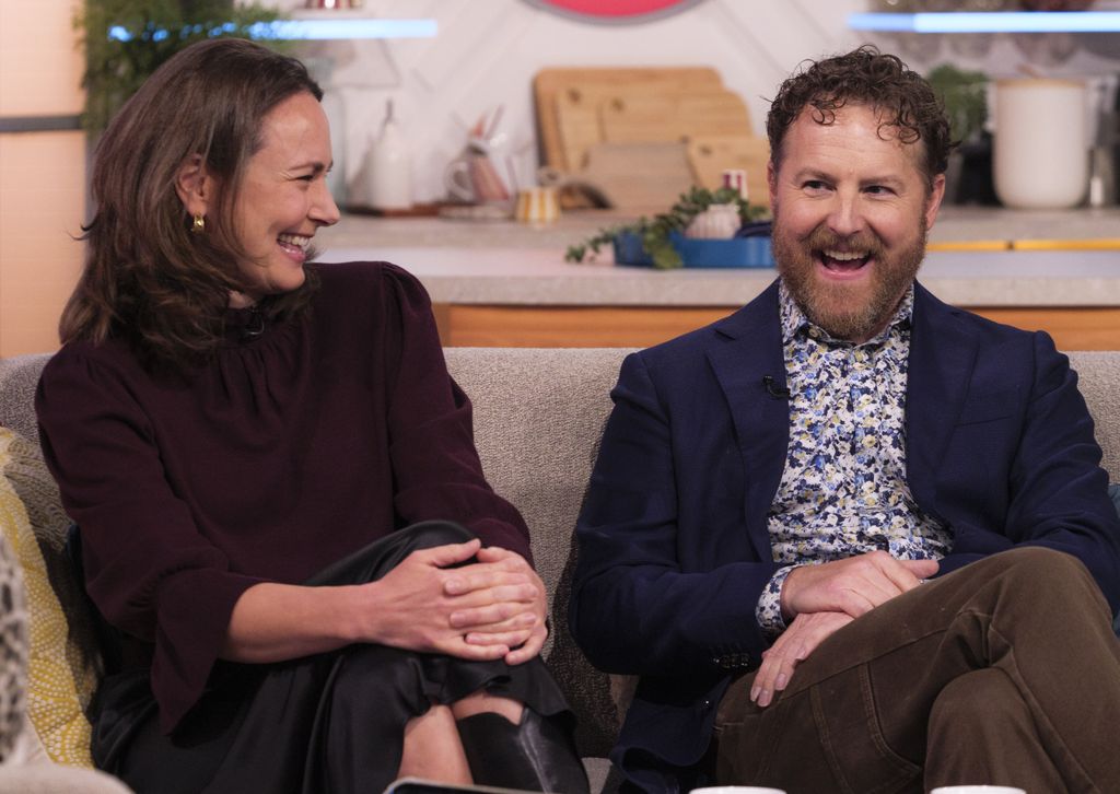 Anna Madeley, Samuel West
'Lorraine' TV show, London, UK - 03 Oct 2024