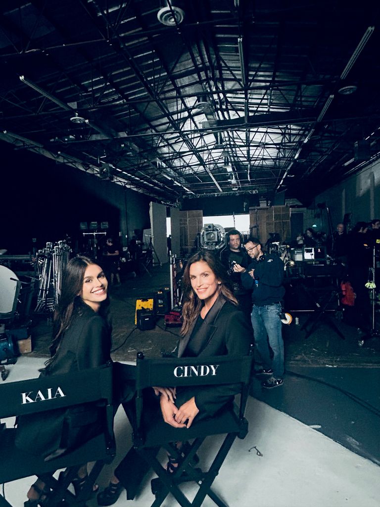 Cindy Crawford and Kaia Gerber teaming up to host Zara's first-ever live shopping broadcast 