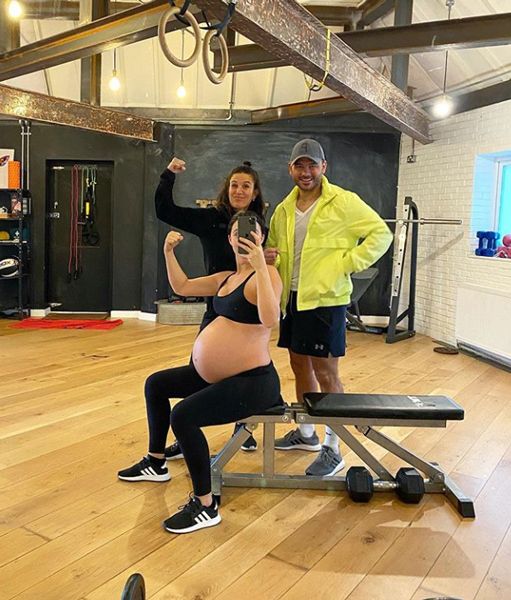 lucy meck at the gym 