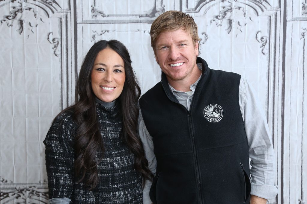 Real estate pros Chip Gaines (R) and Joanna Gaines attend AOL Build Presents: "Fixer Upper" at AOL Studios In New York on December 8, 2015 in New York City.  (Photo by Rob Kim/Getty Images)