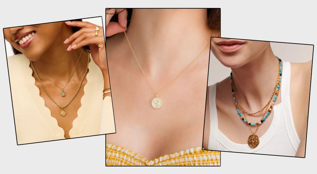 taylor swift awe inspired rhiannon goddess necklace dupes