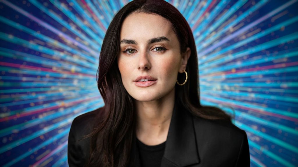 Amber Davies' promotional picture for Strictly Come Dancing. 