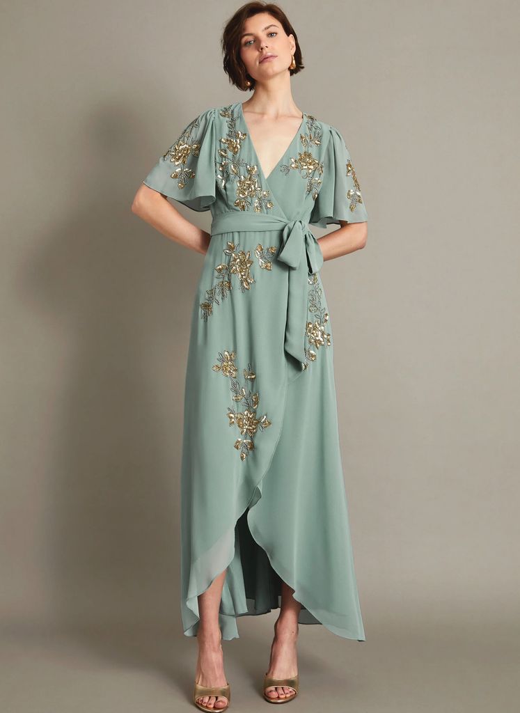 Monsoon green dress